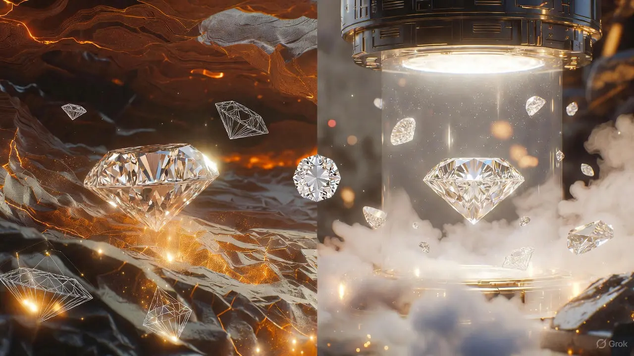 Lab Grown Diamonds Vs Natural Diamonds Comparison Guide